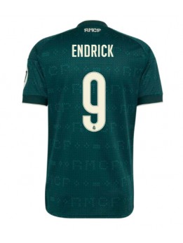 Moški Nogometna dresi replika Real Madrid Endrick #9 Gostujoči 2026-27 Kratek rokav Moški Nogometna dresi replika Real Madrid Endrick #9 Gostujoči 2026-27 Kratek rokav